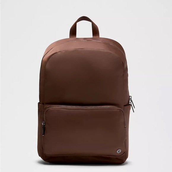 Lululemon Everywhere Backpack 22L Metal Hardware- Lava Cake/Sheer Oak/Gunmetal - Picture 2 of 7